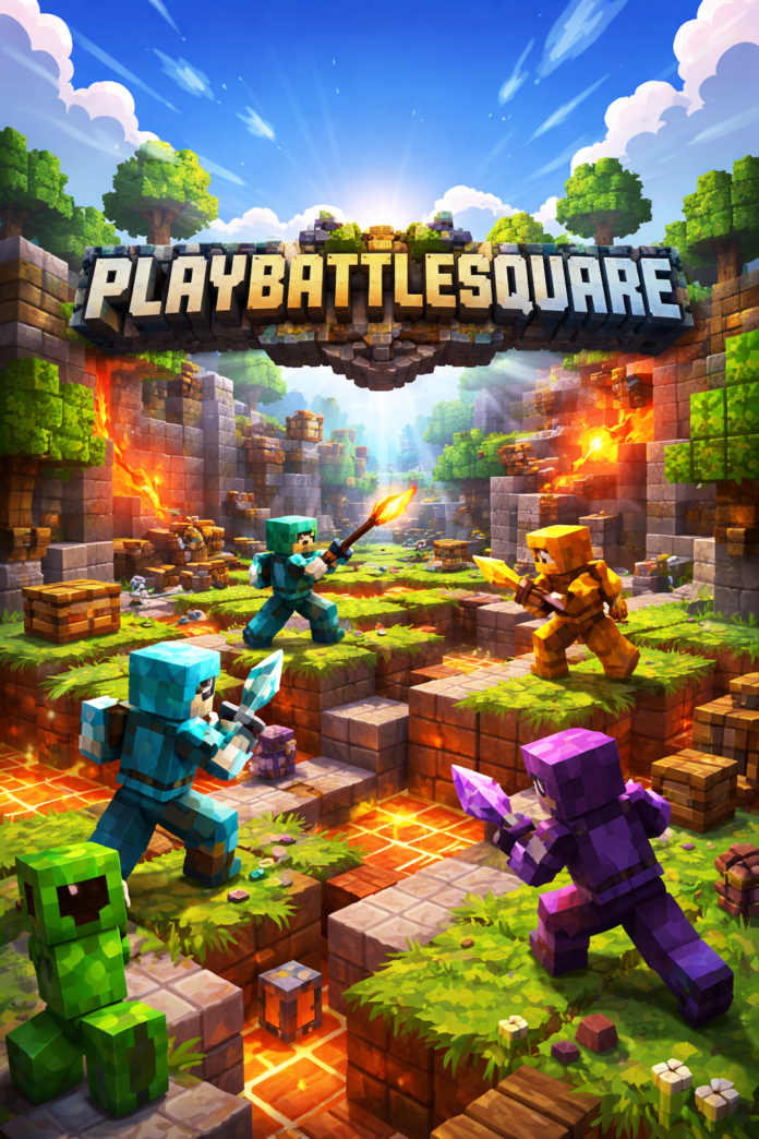 minecraft playbattlesquare