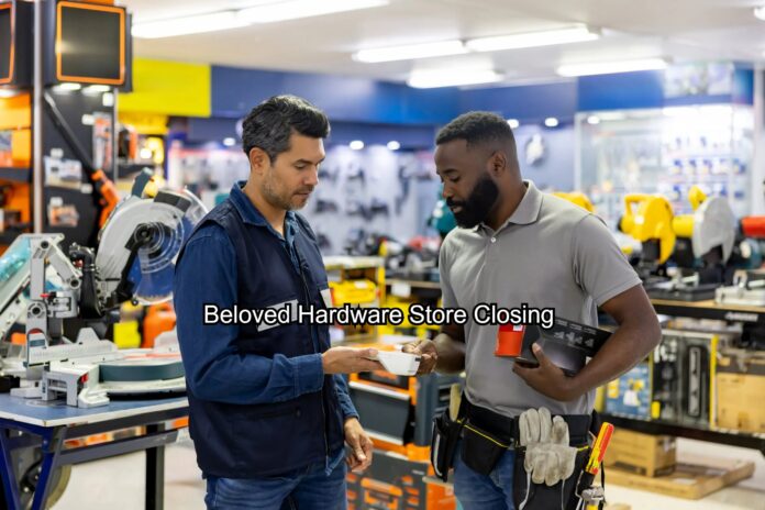 Beloved Hardware Store Closing
