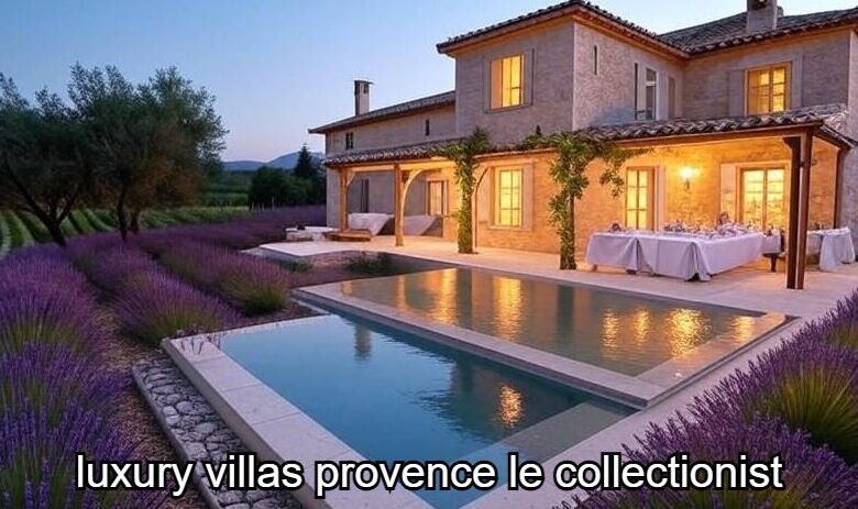 luxury villas provence le collectionist