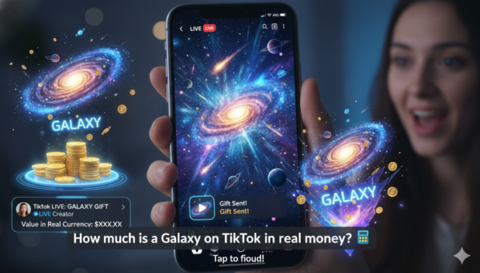 how much is a galaxy on tiktok