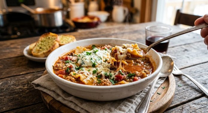 lasagna soup recipe